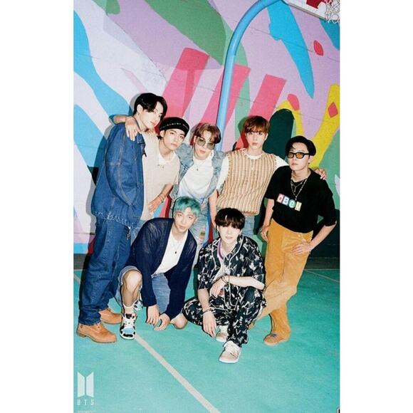🔴BTS - BE: Dynamite - Court Wall Poster - Picture 1 of 5